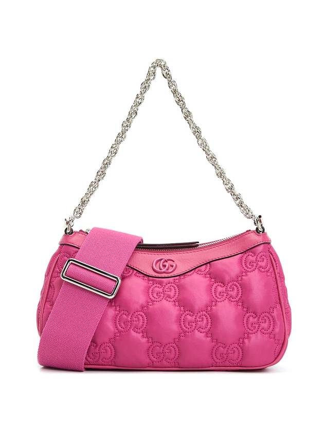 GG Matelasse Women's Chain Shoulder Bag Pink - GUCCI - BALAAN 1