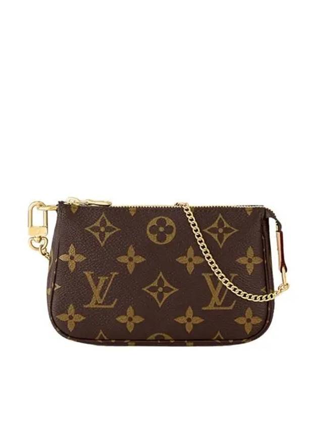 Monogram Mini Pochette Shoulder Bag Brown - LOUIS VUITTON - BALAAN 2