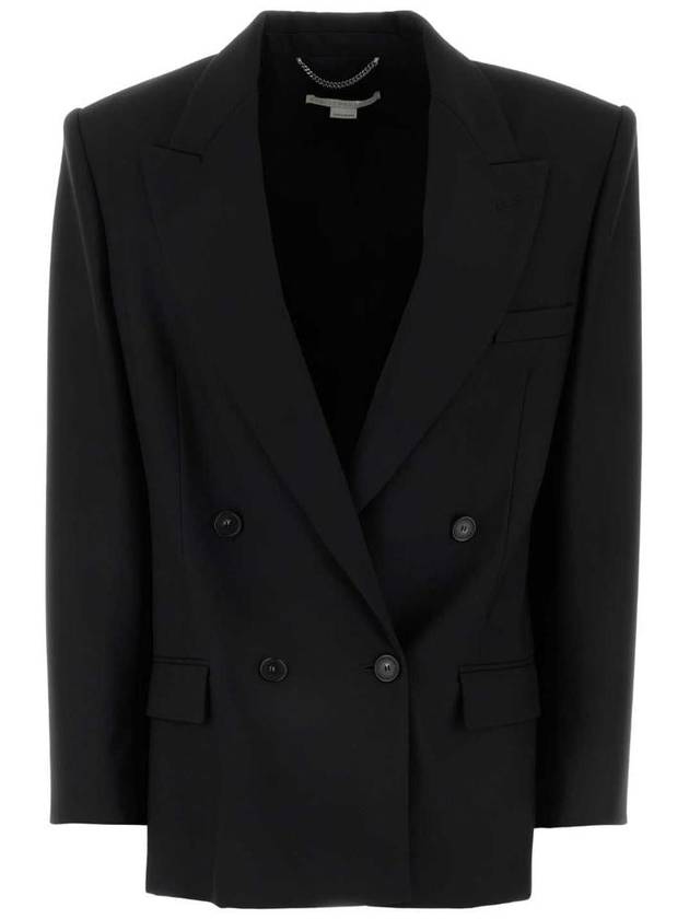 wool blazer jacket black - STELLA MCCARTNEY - BALAAN 2