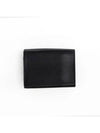 Logo Tri-Fold Half Wallet Black - FENDI - BALAAN 4