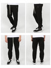 Drawstring Cropped Track Pants Black - RICK OWENS - BALAAN.