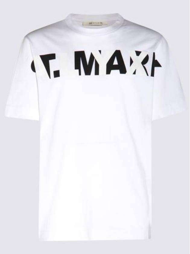 Invert Logo Short Sleeve T-shirt White - 1017 ALYX 9SM - BALAAN 1