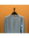 Round Neck Pure Cashmere Knit Top Light Blue - BRUNELLO CUCINELLI - BALAAN 6