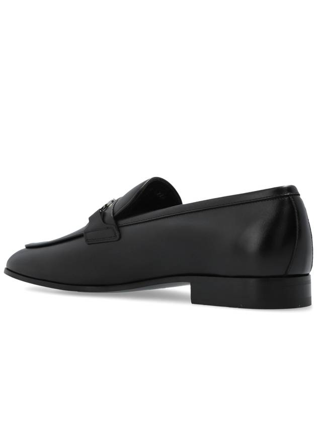 FERRAGAMO Leather Shoes Balty, Men's, Black - SALVATORE FERRAGAMO - BALAAN 5