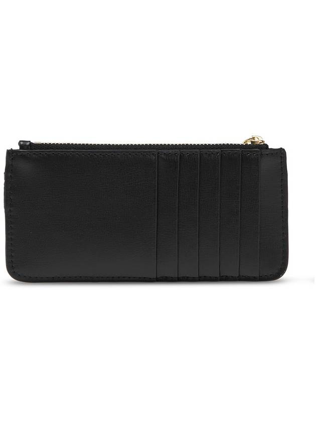 FERRAGAMO Card Case With Bow, Women's, Black - SALVATORE FERRAGAMO - BALAAN 3