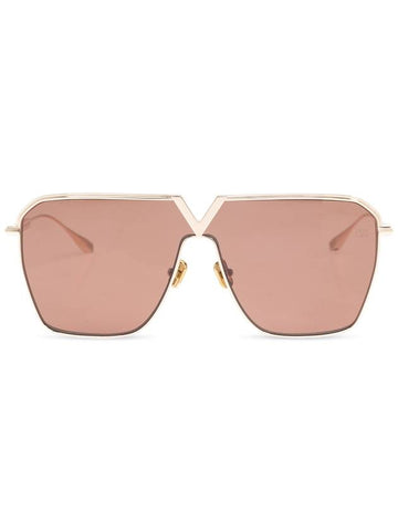 Valentino Eyewear Sunglasses, Women's, Gold - VALENTINO - BALAAN 1