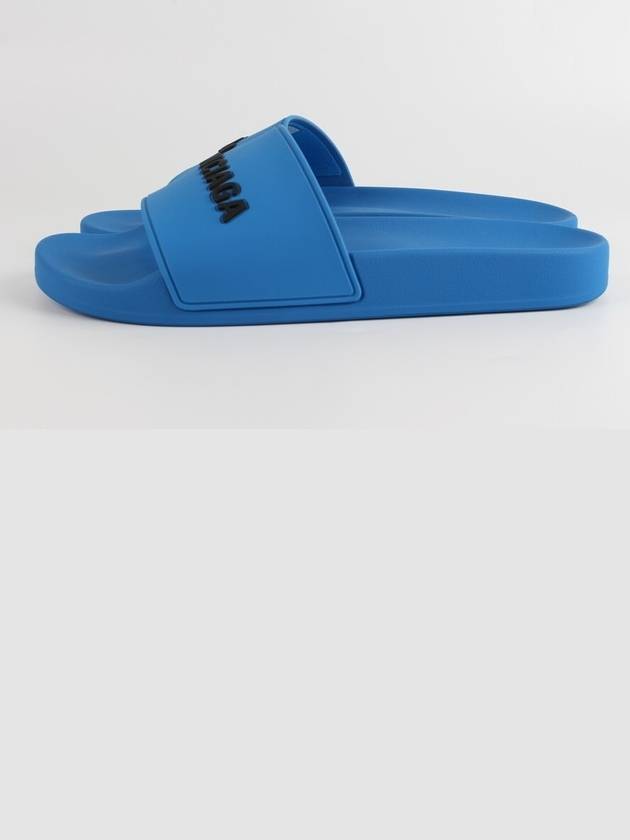 logo slippers blue 40 250 - BALENCIAGA - BALAAN 7