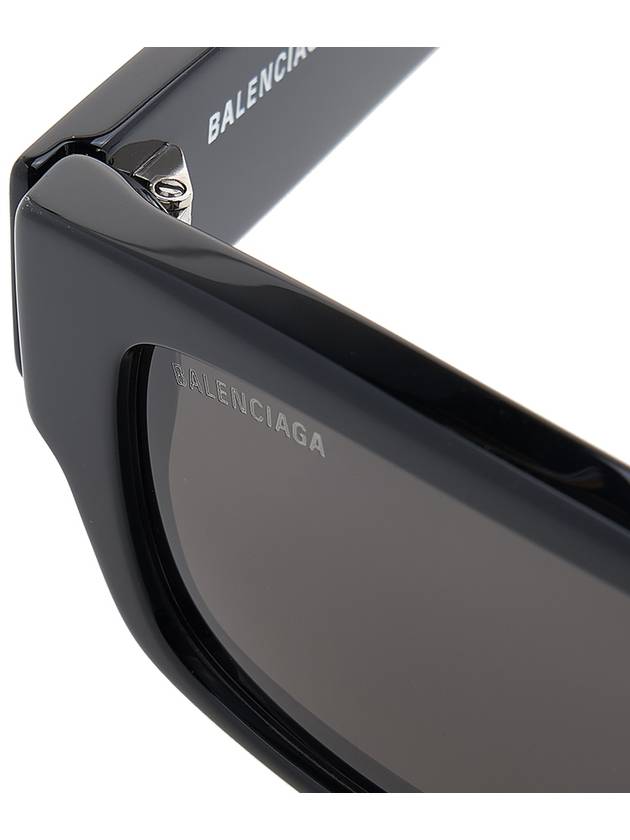 Acetate Rectangular Frame Sunglasses Black - BALENCIAGA - BALAAN 6