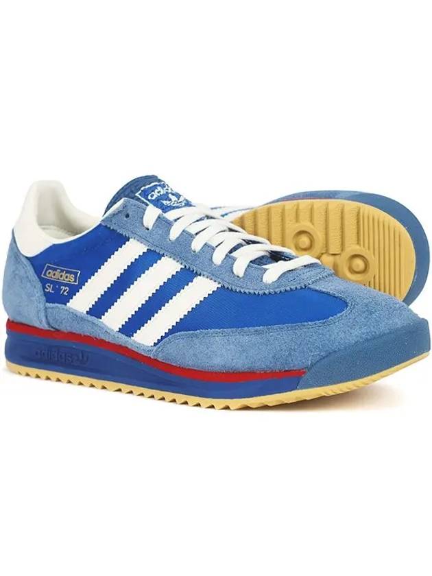 SL 72 RS Suede Low Top Sneakers Blue - ADIDAS - BALAAN 3