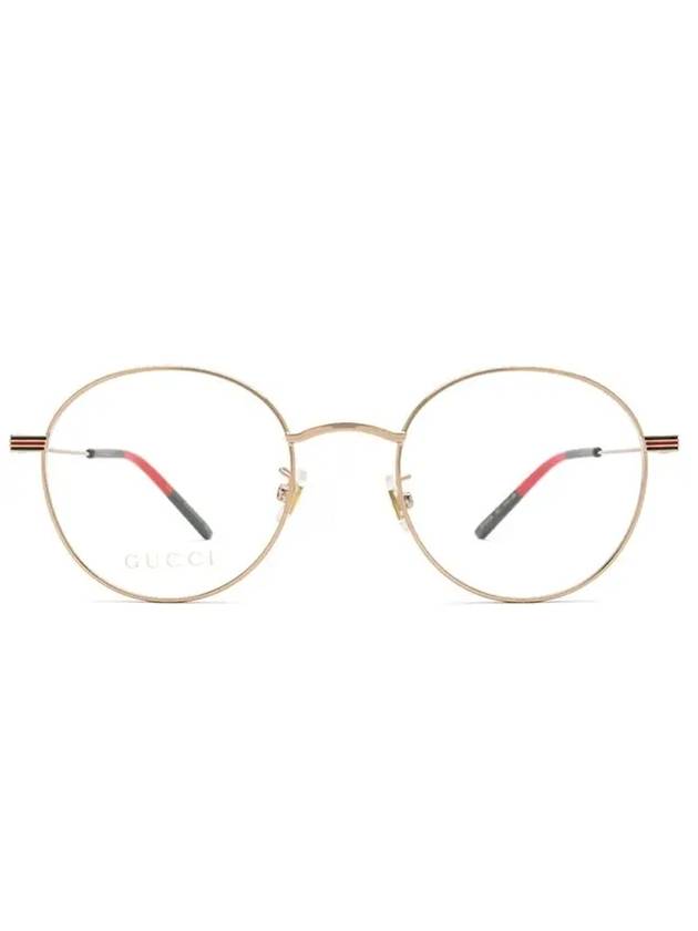 Eyewear Round Eyeglasses Gold - GUCCI - BALAAN 1