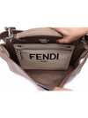 Peekaboo ISeeU Medium Tote Bag Beige - FENDI - BALAAN 7