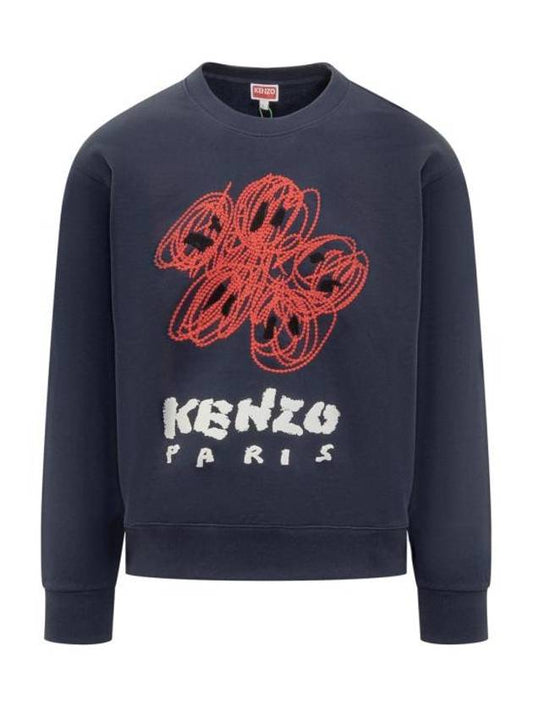 Sweater FE55SW1704MF 77 BLUE - KENZO - BALAAN 1