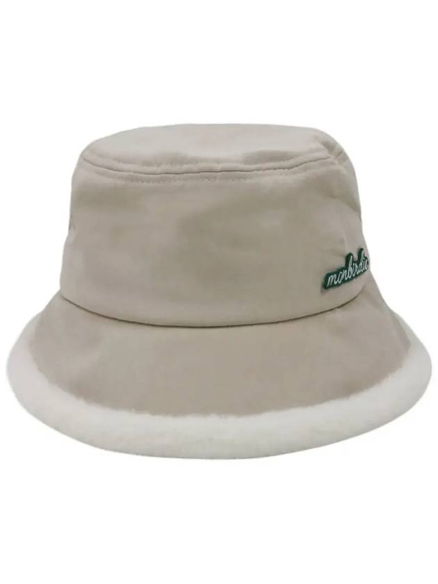 Macaron earring bucket hat BEIGE - MONBIRDIE GOLF - BALAAN 7