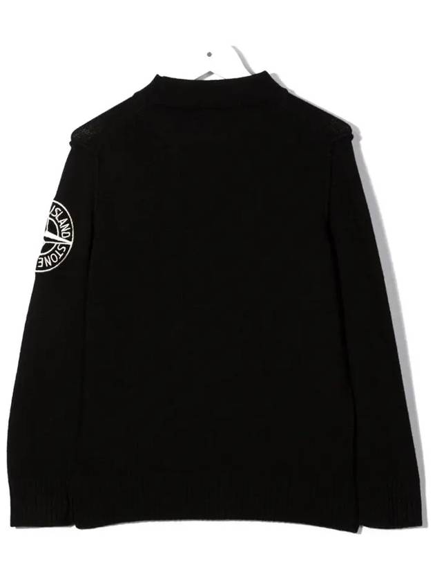 Kids Logo Crew Neck Knit 7516508A1 V0029 - STONE ISLAND - BALAAN 3