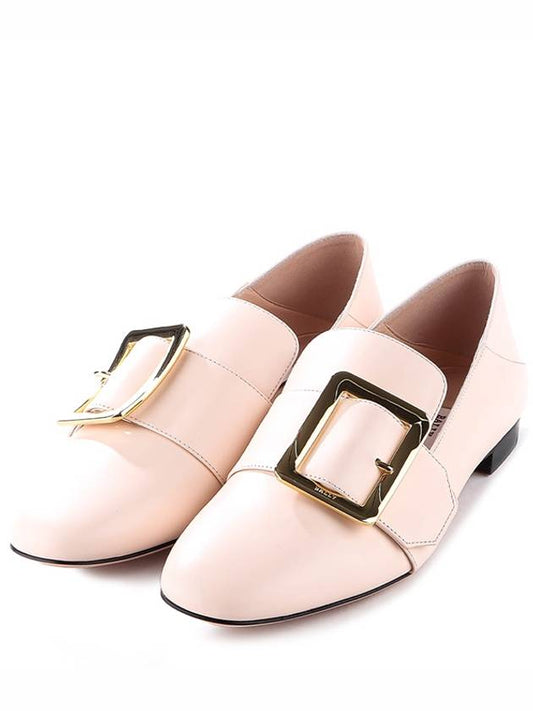 gold buckle loafers pink - BALLY - BALAAN.