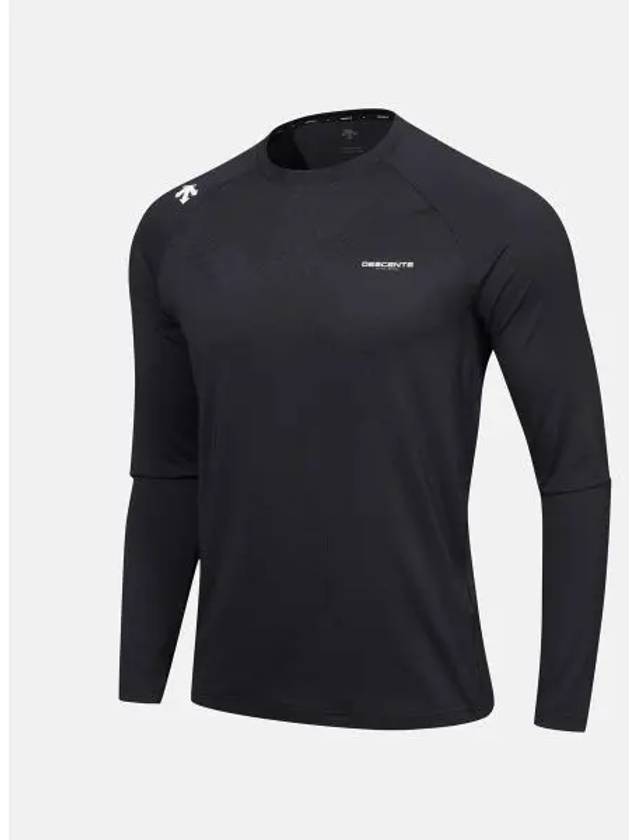 ICEMOTION Jagard Long Sleeve T Shirt Black SP321TTL71 - DESCENTE - BALAAN 1