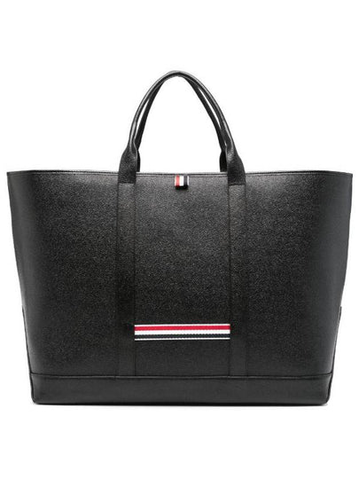 Oversized Tool Tote Bag Black - THOM BROWNE - BALAAN 2