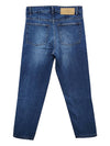 Men's Tapered Fit Denim Cotton Jeans Blue - AMI - BALAAN 4