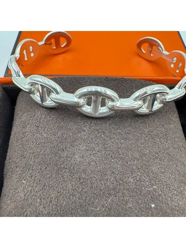 Hermes Medium Chaine D'ancre Enchainee Bracelet Sterling Silver - HERMES - BALAAN 7