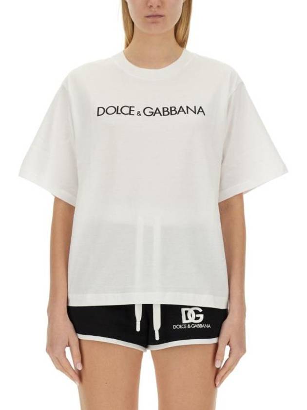 long sleeve t-shirt F8U10T G7H4PW0800 WHITE - DOLCE&GABBANA - BALAAN 1