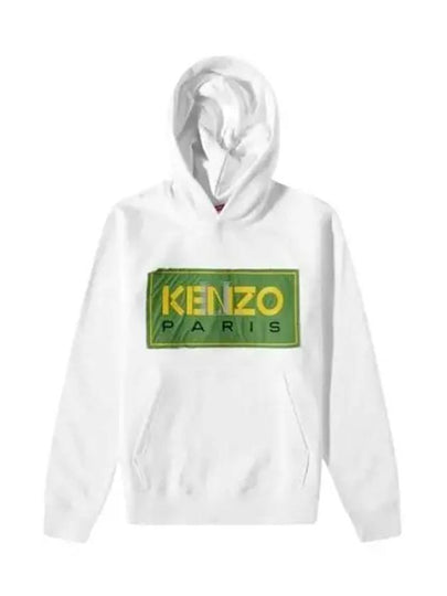 Paris Classic Popover Cotton Hoodie White - KENZO - BALAAN 2