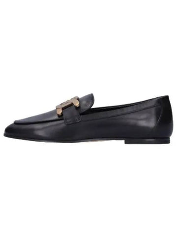 kate loafer black flats shoes - TOD'S - BALAAN 1
