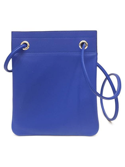 Women's Aline Mini Cross Bag Blue H076236CK - HERMES - BALAAN 2