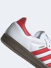 Adidas Samba OG White Better Scarlet - CROCS - BALAAN 9