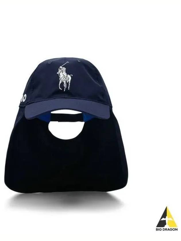 Australian Open Sun Hat Cap Navy - POLO RALPH LAUREN - BALAAN 1