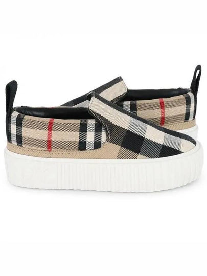 Kids Vintage Check Slip-On Beige - BURBERRY - BALAAN 2