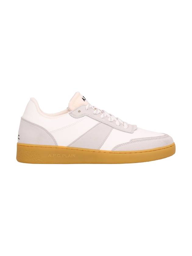 Pain Leather Low Top Sneakers White Caramel - A.P.C. - BALAAN 2