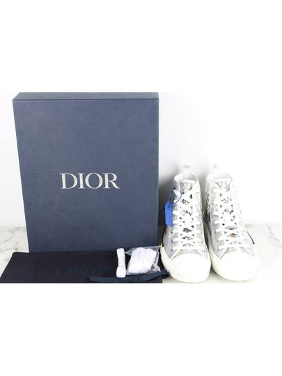 xAlexa Foxton Oblique High Top Sneakers 40 250 - DIOR - BALAAN 2