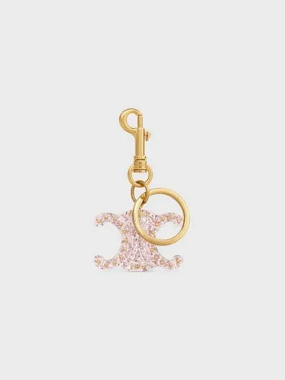 Neu Triomphe Plexiglas Keychain 49J327FWL 24RG - CELINE - BALAAN 2