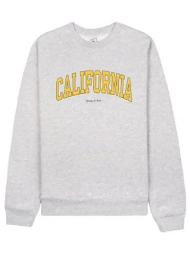 California crewneck heather gray - SPORTY & RICH - BALAAN 1