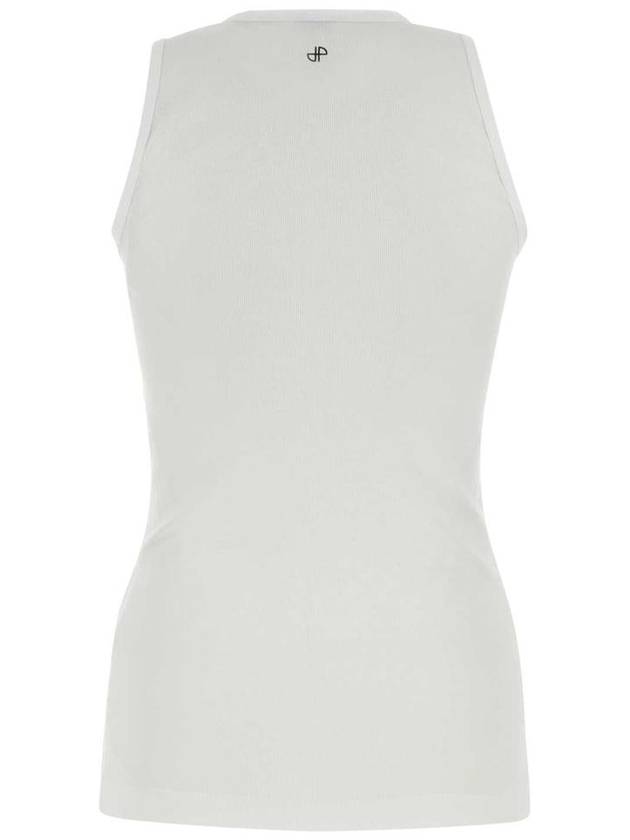 Women's Logo Print Sleeveless White - PATOU - BALAAN 3