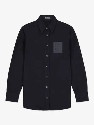 Denim Shirt Dark Navy 231W242100800044 - RAF SIMONS - BALAAN 1