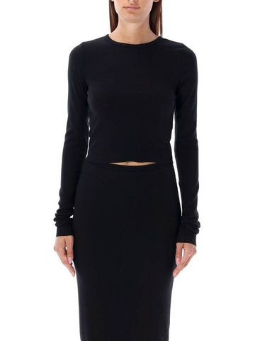 Eterne Cropped Long Sleeve Top - ETERNE - BALAAN 1