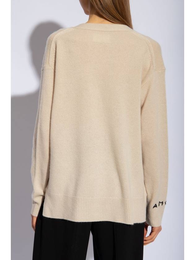 Zadig & Voltaire ‘Mirka’ Cashmere Cardigan, Women's, Beige - ZADIG & VOLTAIRE - BALAAN 4