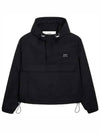 Alexandre Mattiussi Windbreaker Hoodie Black - AMI - BALAAN 2