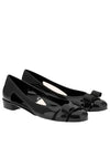 Vara Bow Jelly Ballet Flat Black - SALVATORE FERRAGAMO - BALAAN 2