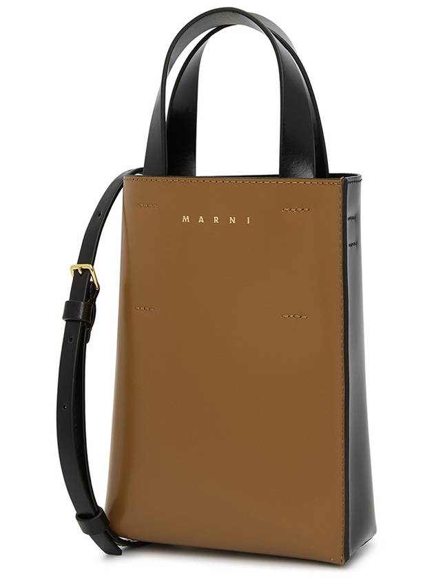 Nano Museo Tote Bag Brown - MARNI - BALAAN 3