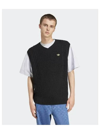 adidas 70s knit vest black JN5975 - ADIDAS - BALAAN 2