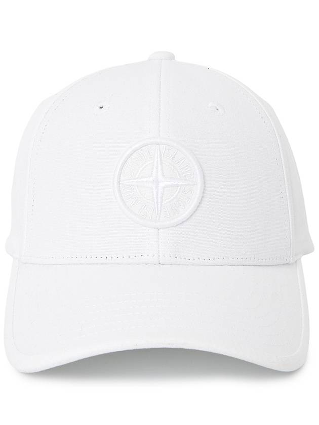 Kids Stone Island Accessories Hat 801691265 V0001 WHITE - STONE ISLAND - BALAAN 3