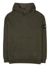 Compass Logo Patch Hoodie Olive - STONE ISLAND - BALAAN 11