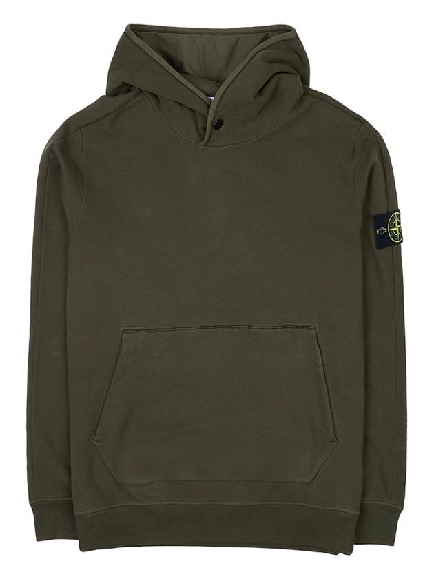 Compass Logo Patch Hoodie Olive - STONE ISLAND - BALAAN 11