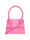 Le Grand Chiquito Signature Large Tote Bag Pink - JACQUEMUS - BALAAN.