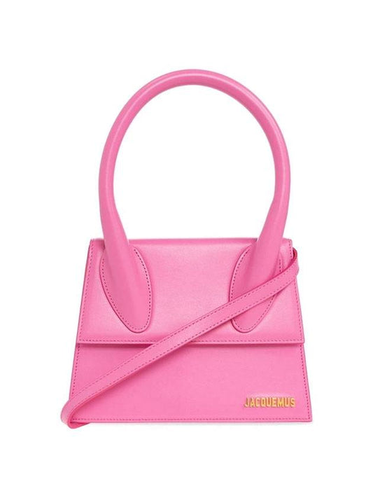 Le Grand Chiquito Signature Large Tote Bag Pink - JACQUEMUS - BALAAN.