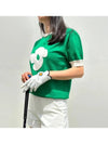 Summer golf knit women s daisy flower green wear look - LOLOALLOY - BALAAN 5