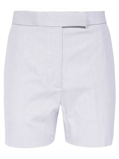 RWB Pinstripe Classic Backstrap Shorts Medium Grey - THOM BROWNE - BALAAN 2