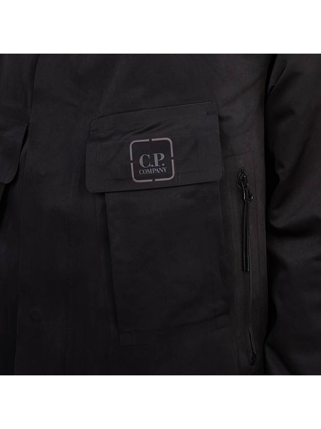 Metropolis Series A.A.C Hooded Down Parka Black - CP COMPANY - BALAAN 11